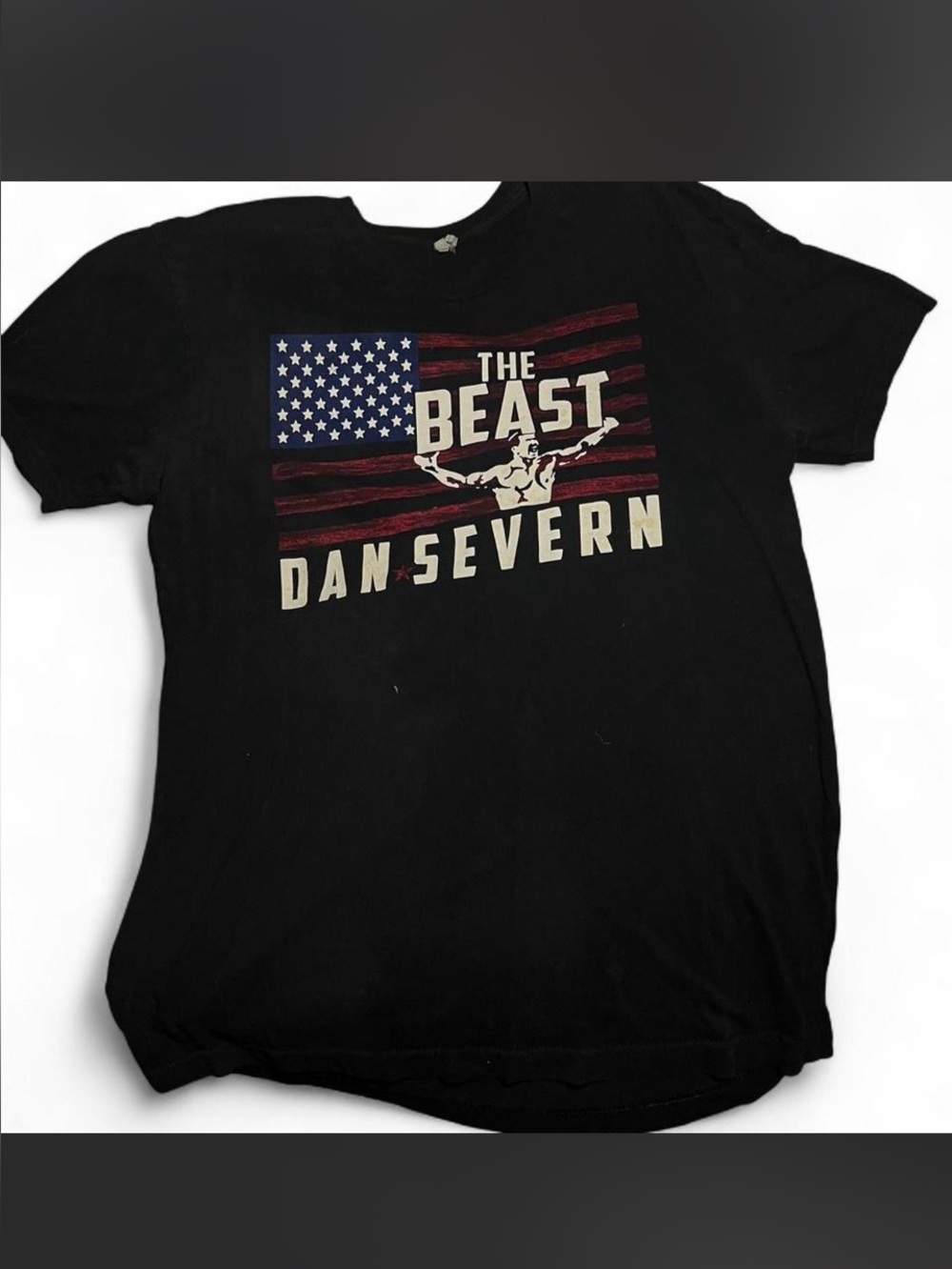 Vintage Dan The Beast Severn MMA Shirt Large UFC Wrestling